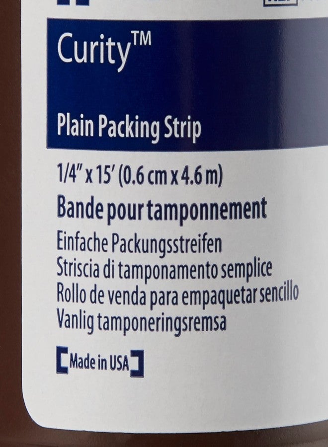 Curity Plain Packing Strip, Sterile, Wound Packing Strip, 1/4 in x 5 yds, 1 Count - Image 5